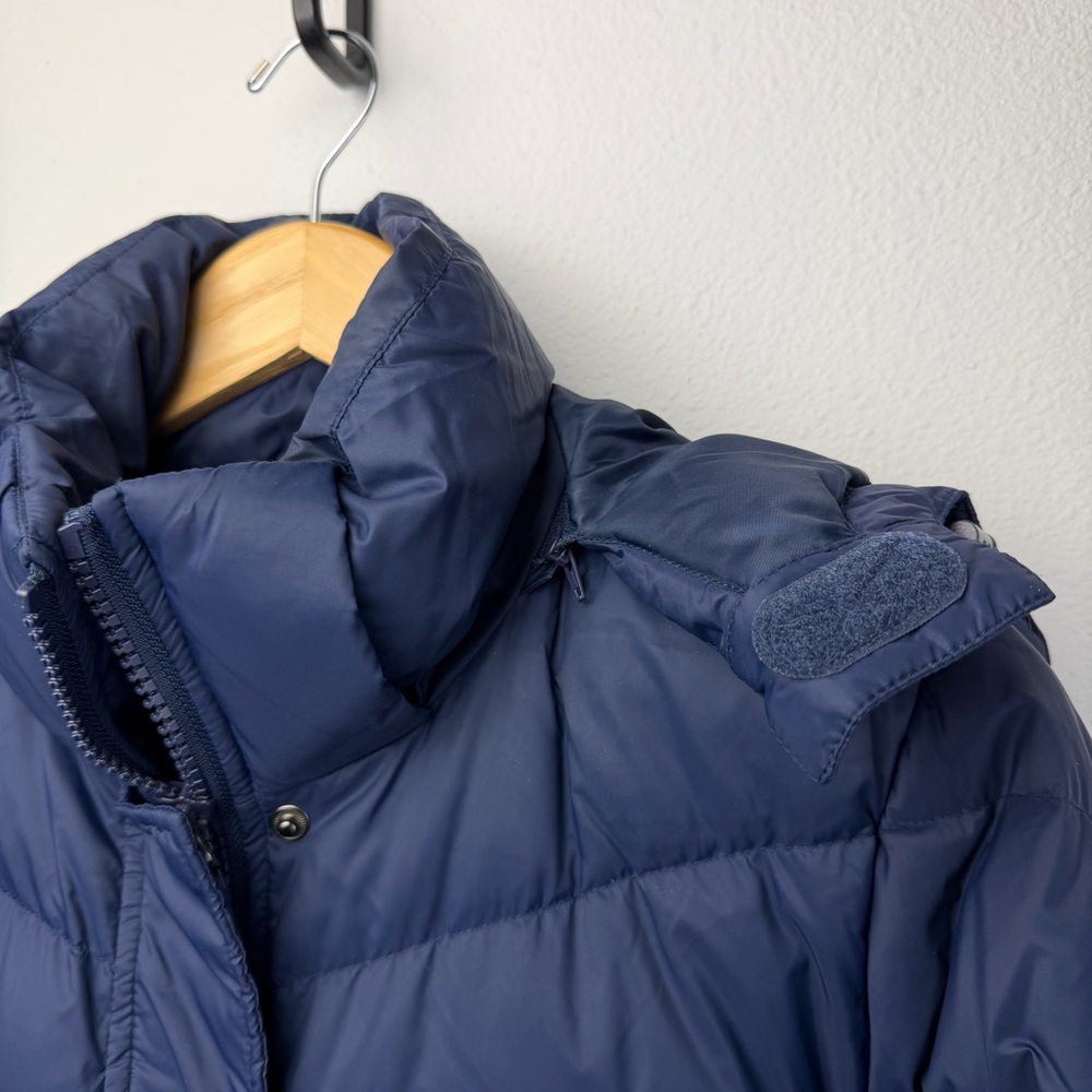 Unisync Alaska Airlines Uniform Belted Puffer Coat Navy Blue Women’s XS - Picture 7 of 13